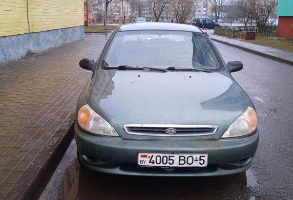 Kia Rio, 2001 год выпуска с двигателем Газ/бензин, 3 413 BYN в г. Жодино