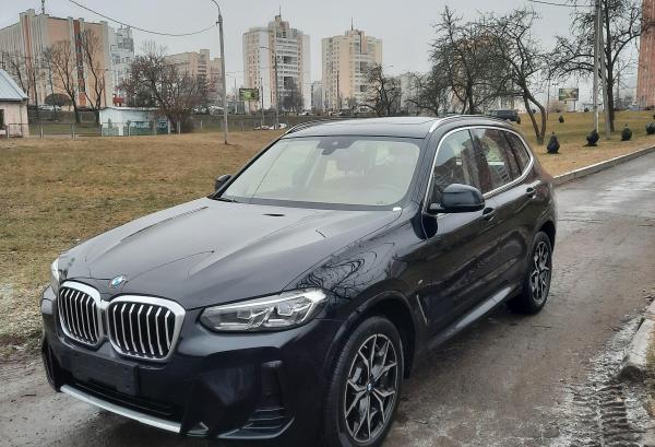 BMW X3, 2024 год выпуска с двигателем Бензин, 206 589 BYN в г. Минск