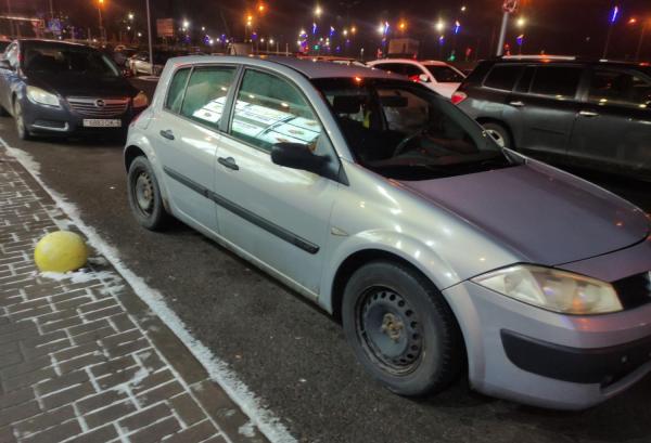 Renault Megane, 2004 год выпуска с двигателем Дизель, 14 683 BYN в г. Борисов