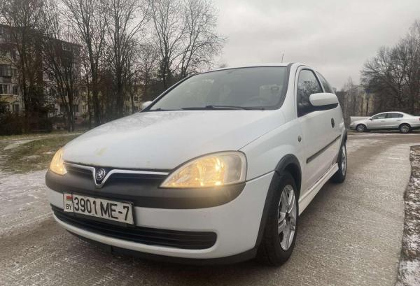 Opel Corsa, 2003 год выпуска с двигателем Бензин, 9 551 BYN в г. Минск