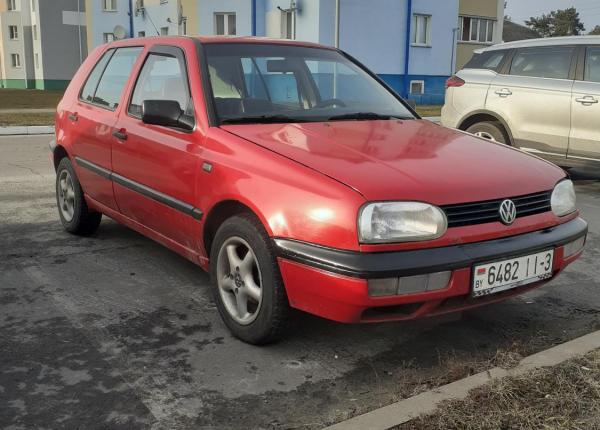 Volkswagen Golf, 1993 год выпуска с двигателем Бензин, 6 426 BYN в г. Житковичи