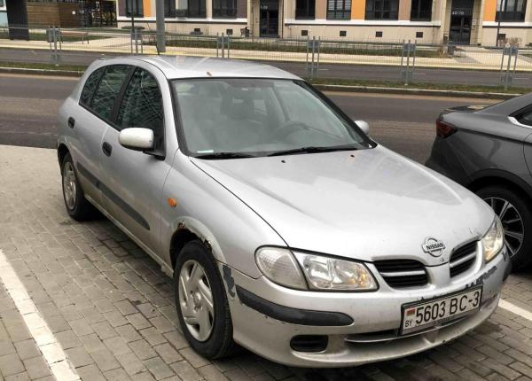 Nissan Almera, 2001 год выпуска с двигателем Бензин, 7 294 BYN в г. Минск