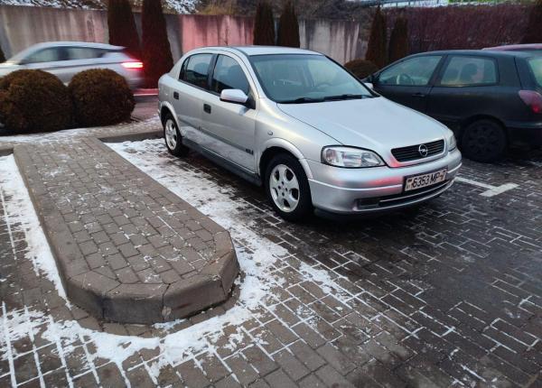 Opel Astra, 2000 год выпуска с двигателем Бензин, 12 186 BYN в г. Минск