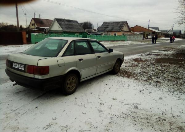 Audi 80, 1989 год выпуска с двигателем Бензин, 5 230 BYN в г. Борисов