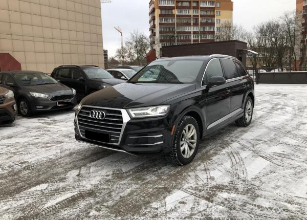 Audi Q7, 2018 год выпуска с двигателем Бензин, 120 691 BYN в г. Минск