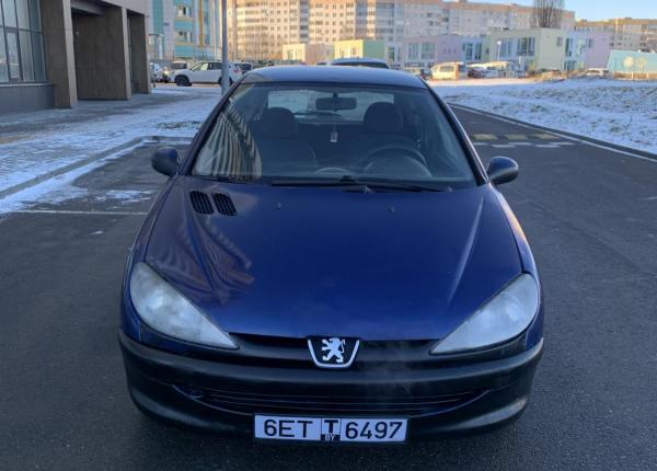 Peugeot 206, 2000 год выпуска с двигателем Бензин, 7 342 BYN в г. Минск