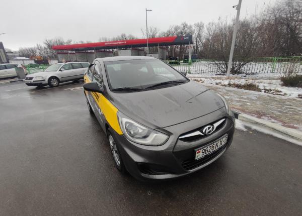 Hyundai Accent, 2013 год выпуска с двигателем Газ/бензин, 27 793 BYN в г. Гомель