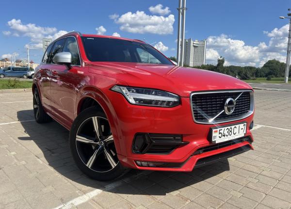 Volvo XC90, 2018 год выпуска с двигателем Бензин, 114 222 BYN в г. Минск