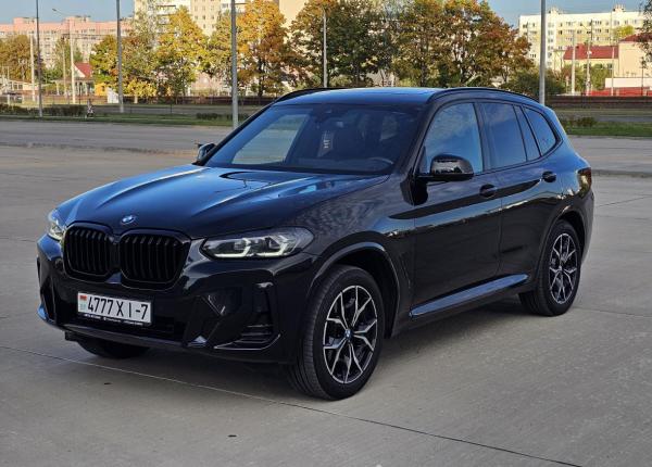 BMW X3, 2022 год выпуска с двигателем Бензин, 162 232 BYN в г. Минск