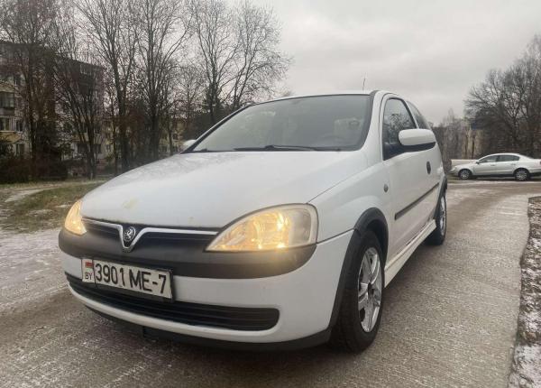 Opel Corsa, 2003 год выпуска с двигателем Бензин, 9 551 BYN в г. Минск