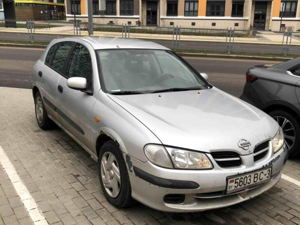 Nissan Almera, 2001 год выпуска с двигателем Бензин, 7 294 BYN в г. Минск