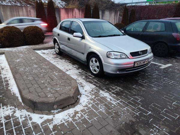 Opel Astra, 2000 год выпуска с двигателем Бензин, 12 186 BYN в г. Минск