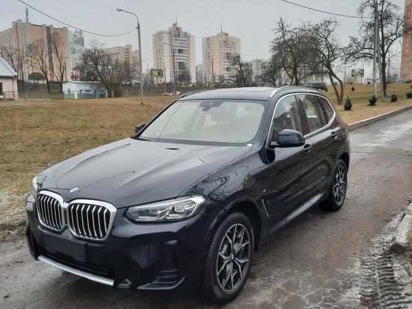 BMW X3, 2024 год выпуска с двигателем Бензин, 206 589 BYN в г. Минск