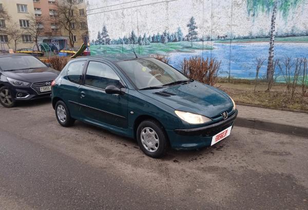 Peugeot 206, 1999 год выпуска с двигателем Бензин, 6 656 BYN в г. Минск