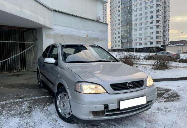 Opel Astra, 1999 год выпуска с двигателем Бензин, 7 113 BYN в г. Минск