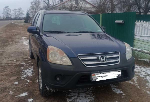 Honda CR-V, 2005 год выпуска с двигателем Бензин, 25 791 BYN в г. Мозырь