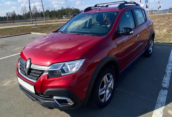 Renault Sandero, 2019 год выпуска с двигателем Бензин, 39 626 BYN в г. Минск