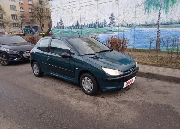 Peugeot 206, 1999 год выпуска с двигателем Бензин, 6 656 BYN в г. Минск