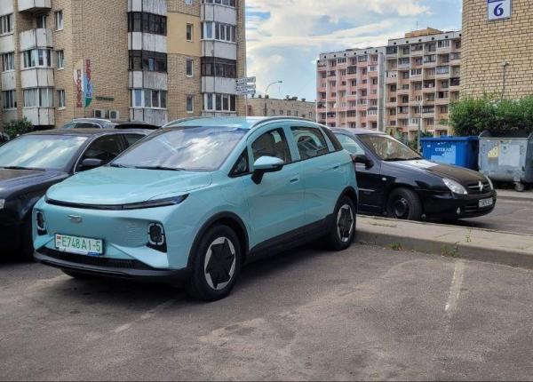 Geely Geometry E, 2024 год выпуска с двигателем Электро, 51 122 BYN в г. Минск