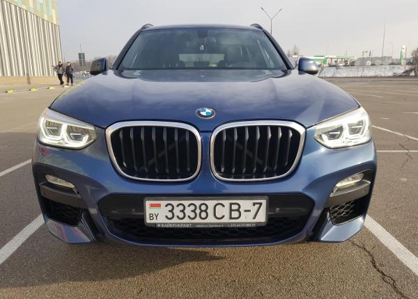 BMW X3, 2017 год выпуска с двигателем Бензин, 113 206 BYN в г. Минск