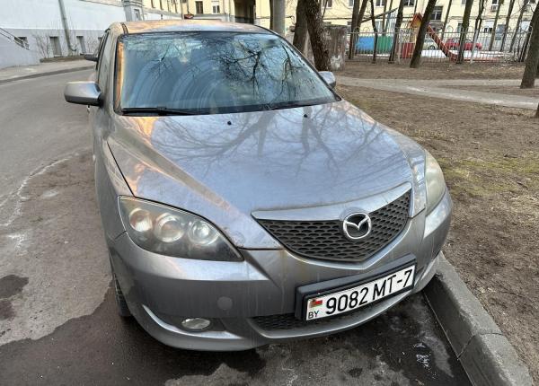 Mazda 3, 2003 год выпуска с двигателем Бензин, 8 018 BYN в г. Минск