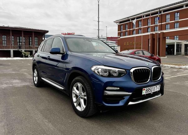 BMW X3, 2019 год выпуска с двигателем Бензин, 99 005 BYN в г. Минск