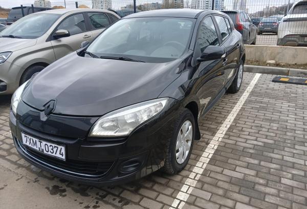 Renault Megane, 2012 год выпуска с двигателем Бензин, 21 912 BYN в г. Минск