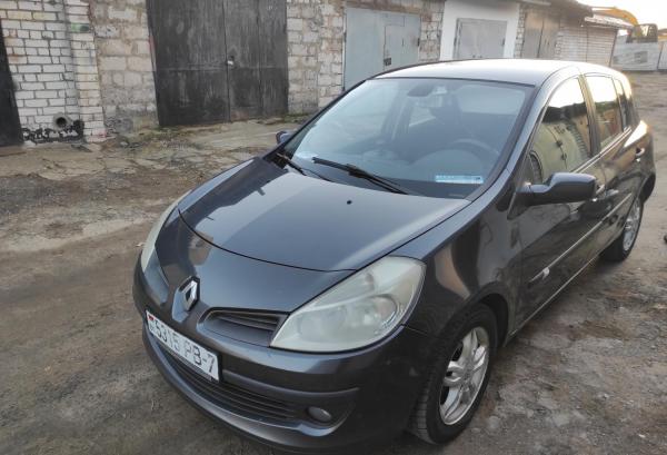 Renault Clio, 2007 год выпуска с двигателем Бензин, 17 143 BYN в г. Минск