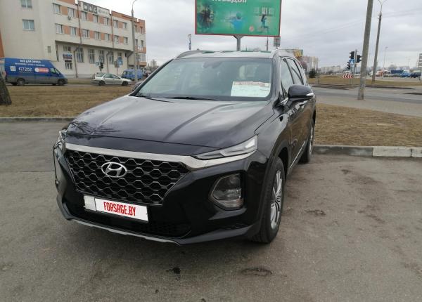 Hyundai Santa Fe, 2019 год выпуска с двигателем Дизель, 107 947 BYN в г. Минск