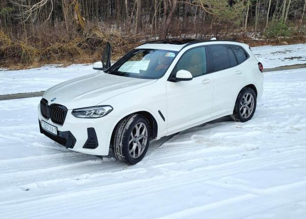 BMW X3, 2022 год выпуска с двигателем Бензин, 149 150 BYN в г. Минск