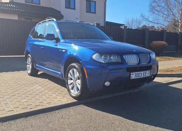 BMW X3, 2008 год выпуска с двигателем Бензин, 40 156 BYN в г. Минск