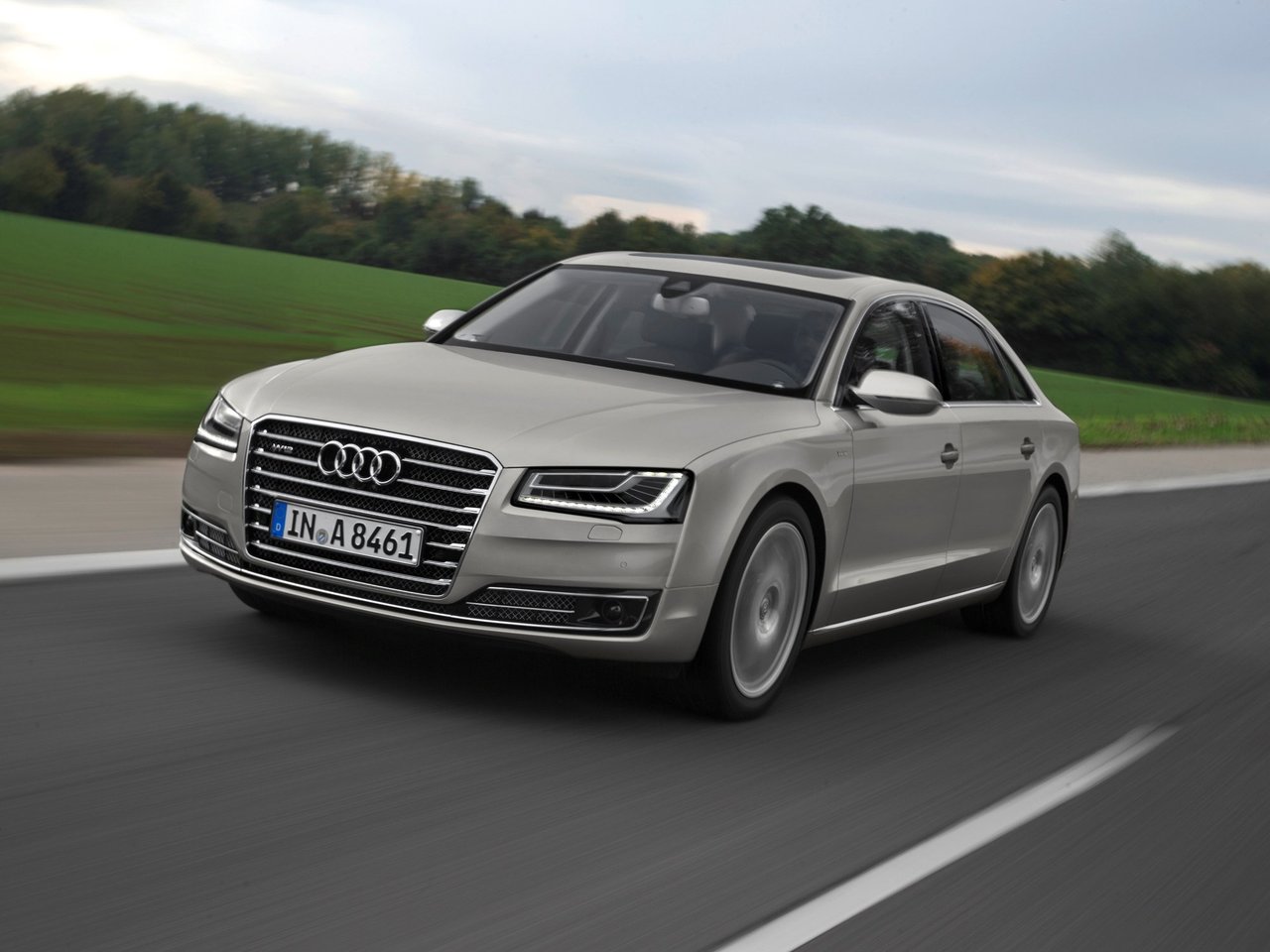 Фото Audi A8 III (D4) Рестайлинг