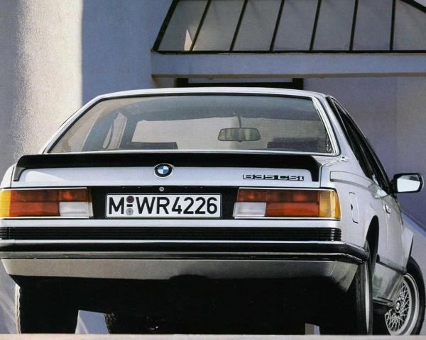 Фото BMW 6 серия I (E24) Купе