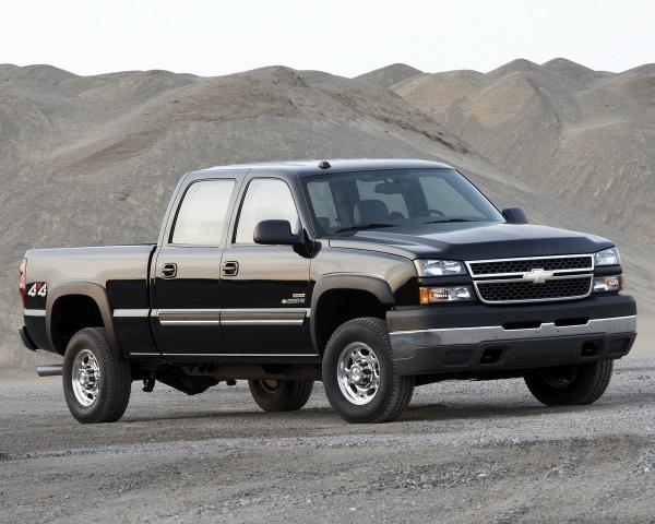 Фото Chevrolet Silverado I (GMT800) Рестайлинг Пикап Двойная кабина Crew Cab