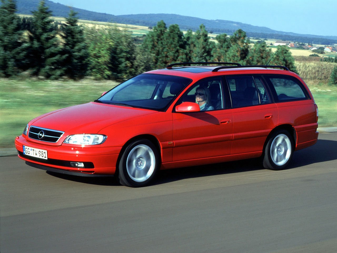 Фото Opel Omega B Рестайлинг