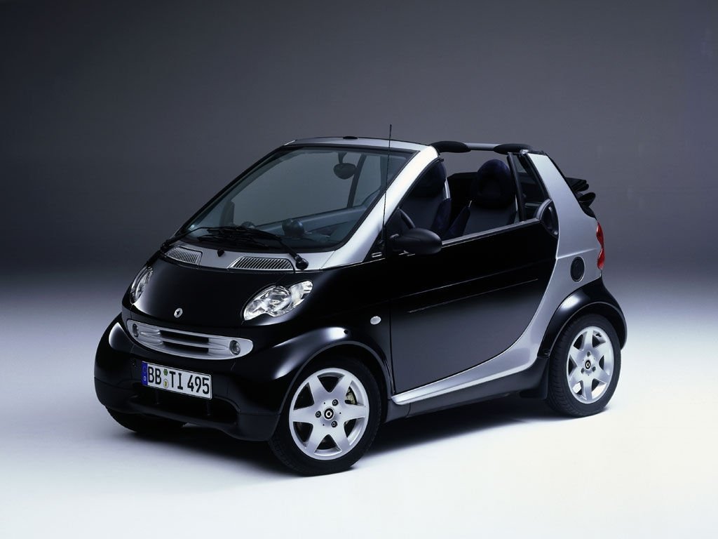 Модификация 0.6 AMT Бензин, Задний привод, Робот, 55 л.с. Smart Fortwo 1  поколение 1998 - 2004, Кабриолет