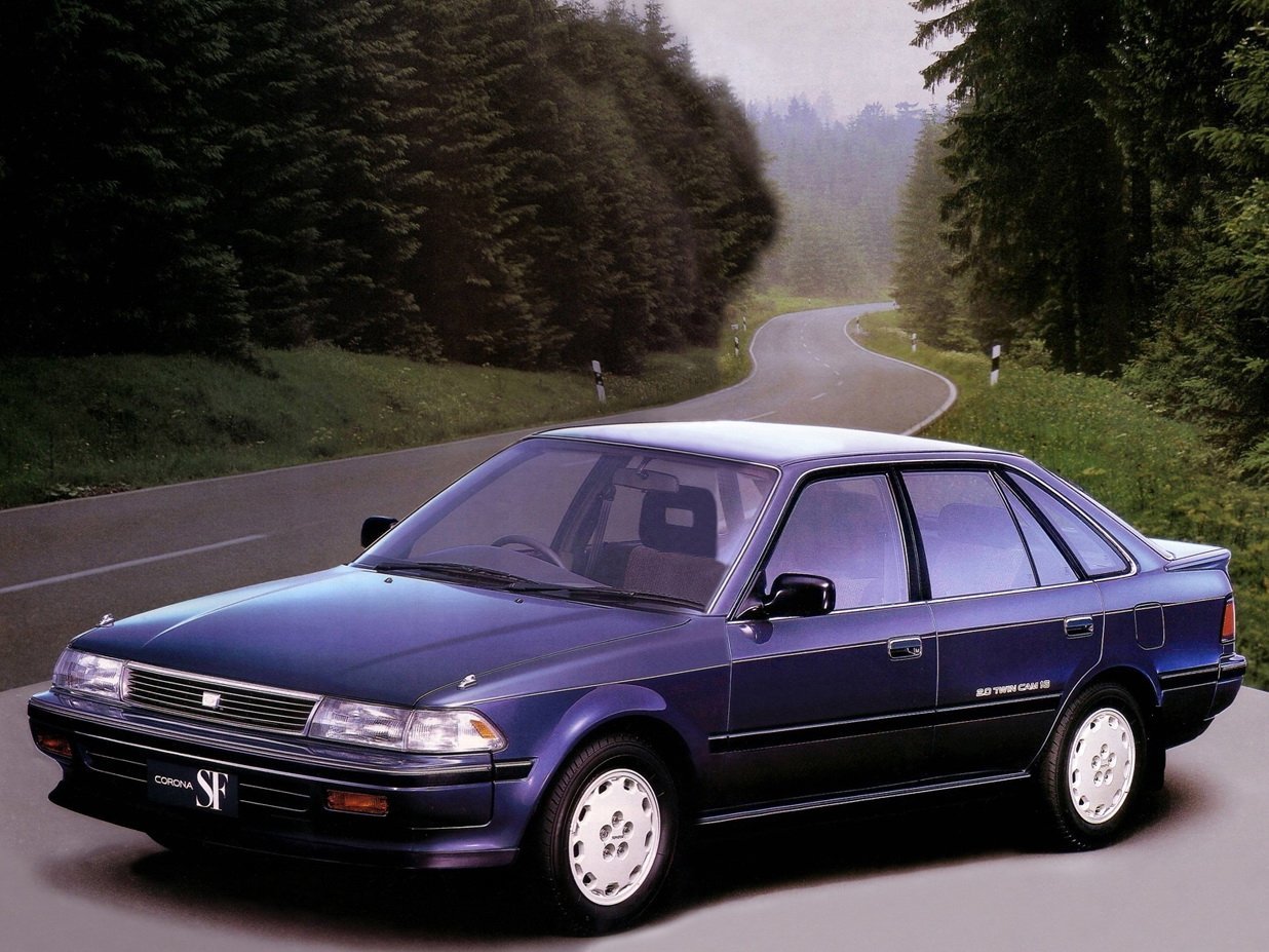 Характеристики и фото Toyota Corona 8 поколение (T170) 1987 - 1993, Лифтбек