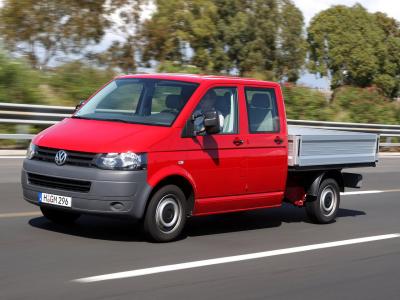 Фото Volkswagen Transporter T5 Рестайлинг Пикап Двойная кабина