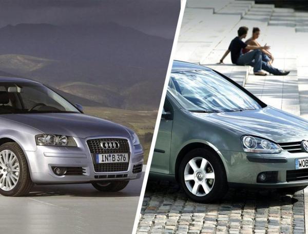 Сравнение Audi A3 и Volkswagen Golf