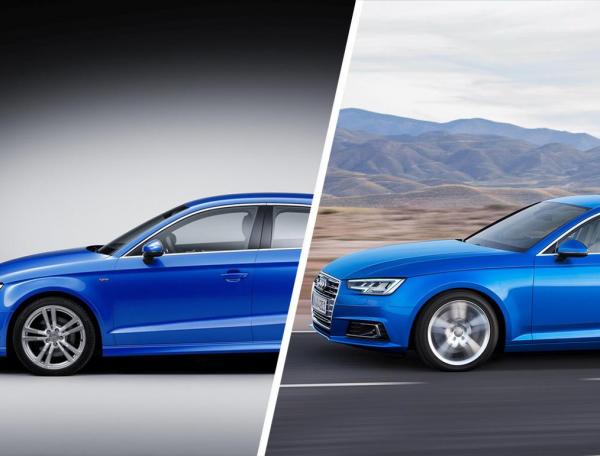 Сравнение Audi A3 и Audi A4