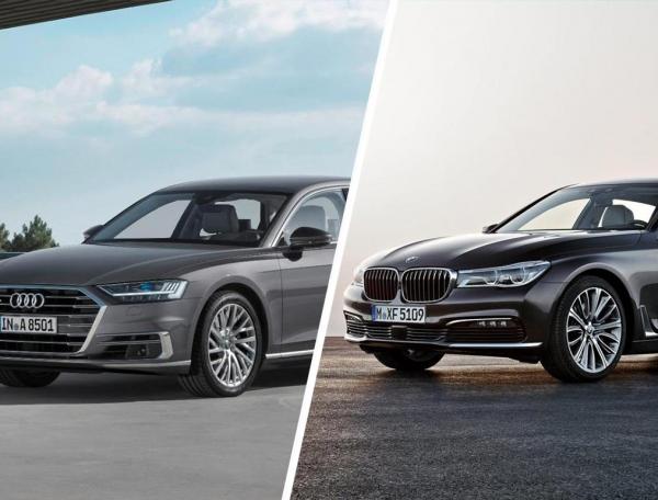 Сравнение Audi A8 и BMW 7 серия