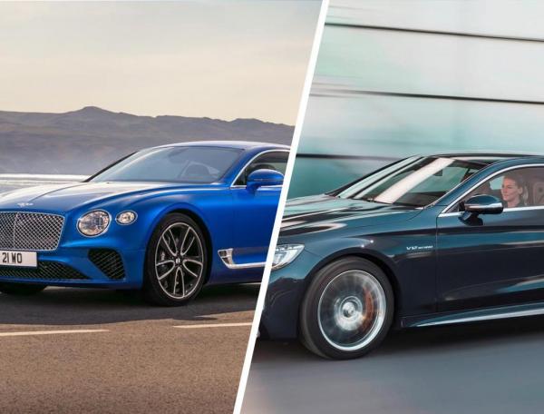 Сравнение Bentley Continental GT и Mercedes-Benz S-класс AMG