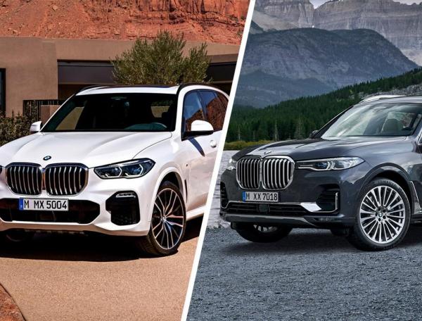 Сравнение BMW X5 и BMW X7