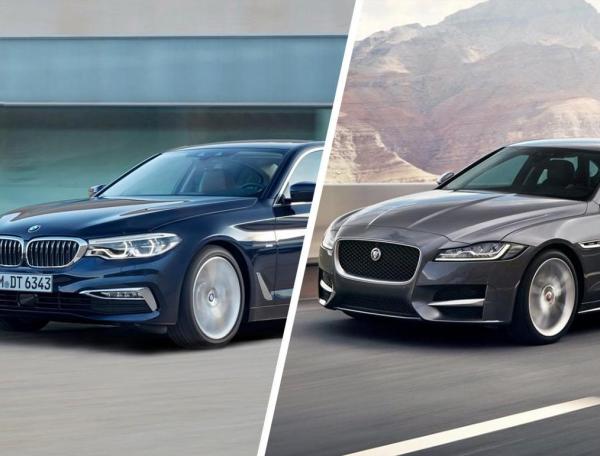 Сравнение BMW 5 серия и Jaguar XF