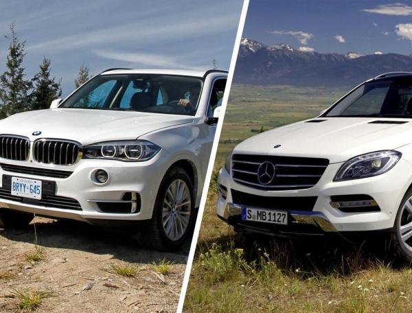 Сравнение BMW X5 и Mercedes-Benz M-класс