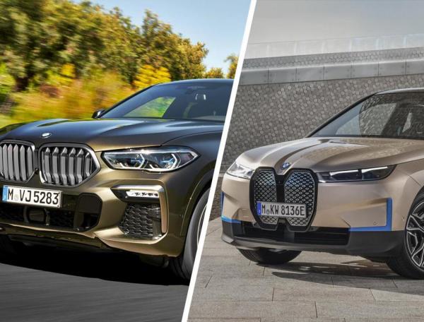 Сравнение BMW X6 и BMW iX