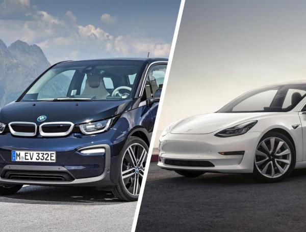 Сравнение BMW i3 и Tesla Model 3