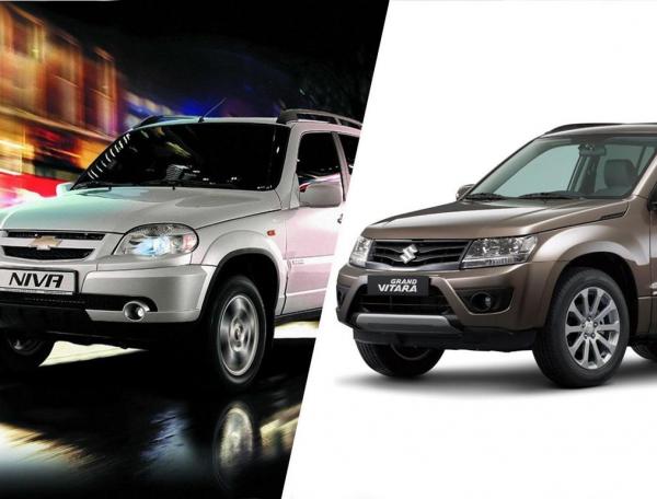Сравнение Chevrolet Niva и Suzuki Grand Vitara