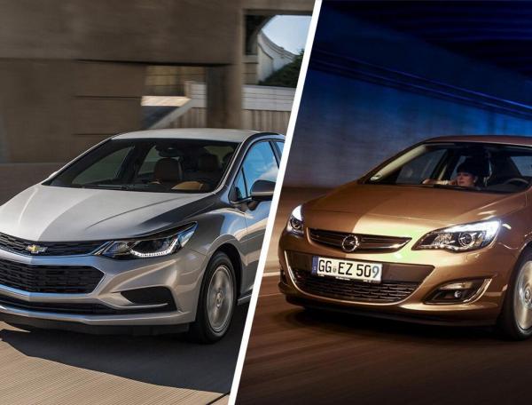 Сравнение Chevrolet Cruze и Opel Astra