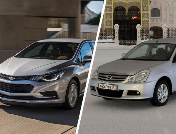Сравнение Chevrolet Cruze и Nissan Almera
